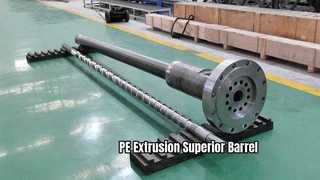 برغي واحد وبرميل لـ PE